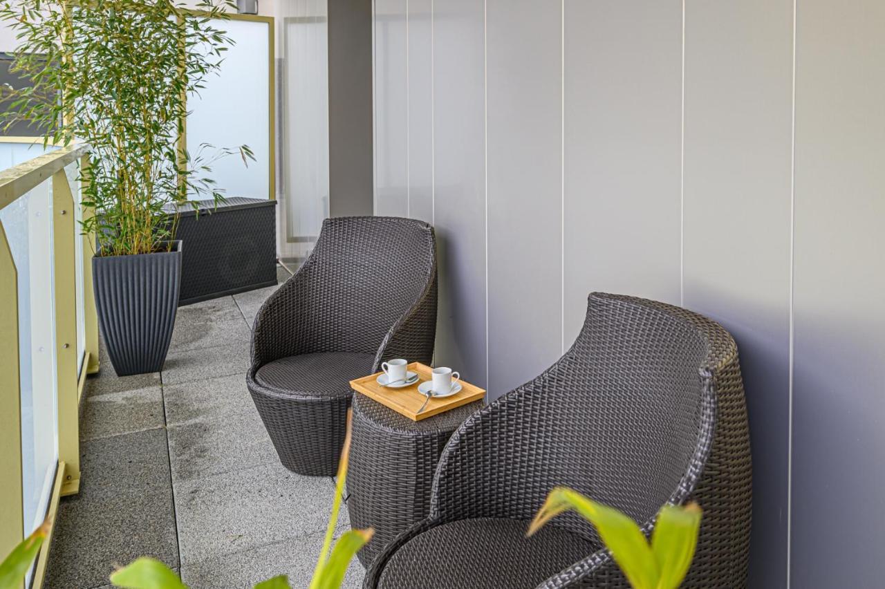Ferienwohnung L'Audacieux - Appt Neuf Avec Vue Sur Les Toits Vannes Exterior foto
