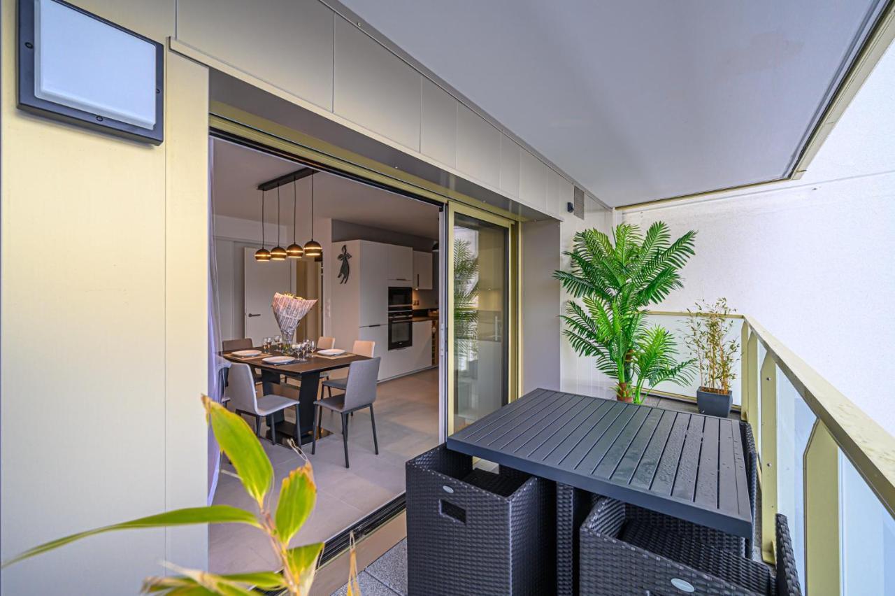Ferienwohnung L'Audacieux - Appt Neuf Avec Vue Sur Les Toits Vannes Exterior foto